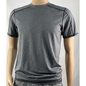 Tek Gear Performance Men’s Short Sleeve Crew Neck Tee. Large. Gray.
